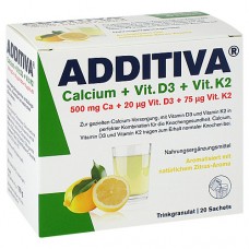 ADDITIVA Calcium+D3+K2 Granulat 60 St