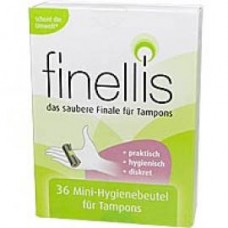 FINELLIS Mini-Hygienebeutel für Tampons zuhause 36 St