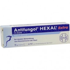 ANTIFUNGOL HEXAL Extra 1% Creme 15 g