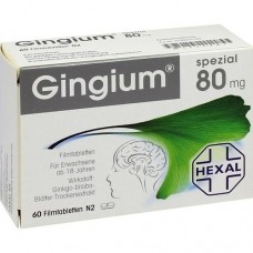 GINGIUM spezial 80 mg Filmtabletten 60 St