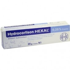 HYDROCORTISON HEXAL 0,25% Creme 20 g