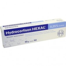 HYDROCORTISON HEXAL 0,25% Creme 50 g