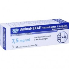 AMBROHEXAL Hustentropfen 7,5 mg/ml 50 ml