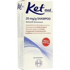 KET med 20 mg/g Shampoo 120 ml