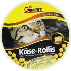 GIMPET Käse Rollis für Katzen 400 St