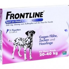 FRONTLINE Spot on H 40 Lösung f.Hunde 3 St