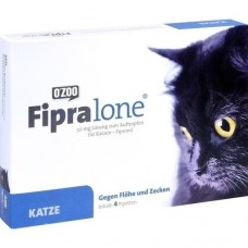 FIPRALONE 50 mg Lsg.z.Auftropf.f.Katzen 4 St
