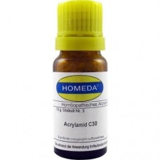 HOMEDA Acrylamid C 30 Globuli 10 g