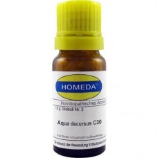HOMEDA Aqua decursus C 30 Globuli 10 g