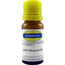 HOMEDA ATB 10 Minocyclin C 30 Globuli 10 g