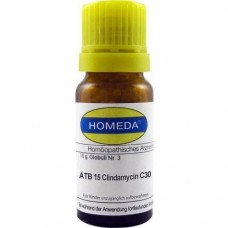 HOMEDA ATB 15 Clindamycin C 30 Globuli 10 g