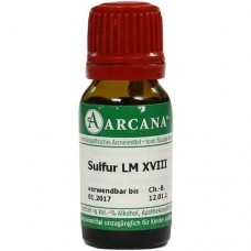 SULFUR LM 18 Dilution 10 ml