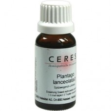 CERES Plantago lanceolata Urtinktur 20 ml