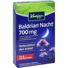 KNEIPP Baldrian Nacht überzogene Tabletten 30 St