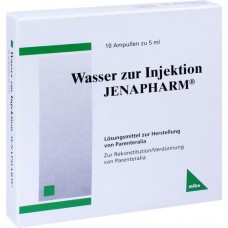 WASSER zur Injektion Jenapharm Ampullen 10X5 ml