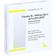 VITAMIN B12 1.000 μg Inject Jenapharm Ampullen 5 St