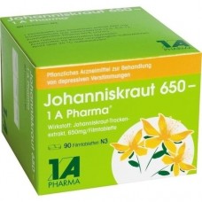 JOHANNISKRAUT 650 1A Pharma Filmtabletten 90 St