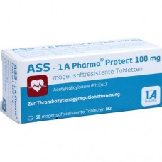 ASS-1A Pharma Protect 100 mg magensaftr.Tabletten 50 St
