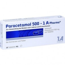 PARACETAMOL 500-1A Pharma Tabletten 10 St