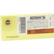 MUCOKEHL Ampullen D 6 10X1 ml