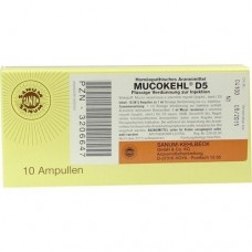 MUCOKEHL Ampullen D 5 10X1 ml