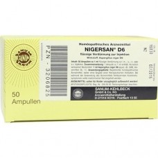 NIGERSAN D 6 Ampullen 50X1 ml