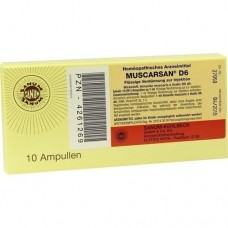 MUSCARSAN D 6 Ampullen 10X1 ml