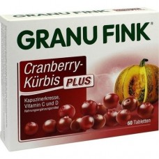 GRANU FINK Cranberry-Kürbis PLUS Tabletten 60 St