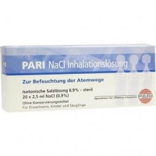 PARI NaCl Inhalationslösung Ampullen 20X2.5 ml
