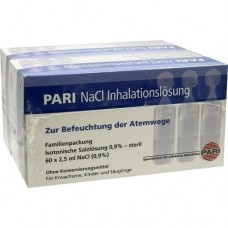 PARI NaCl Inhalationslösung Ampullen 120X2.5 ml