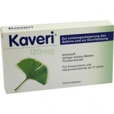 KAVERI 120 mg Filmtabletten 20 St