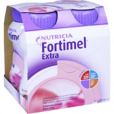FORTIMEL Extra Erdbeergeschmack 4X200 ml