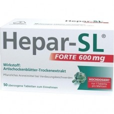 HEPAR SL forte 600 mg überzogene Tabletten 50 St
