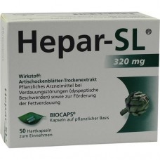 HEPAR SL 320 mg Hartkapseln 50 St