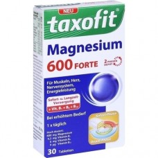 TAXOFIT Magnesium 600 FORTE Depot Tabletten 30 St