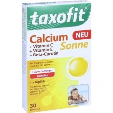 TAXOFIT Calcium Sonne Tabletten 30 St