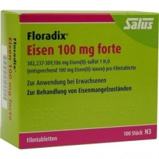 FLORADIX Eisen 100 mg forte Filmtabletten 100 St