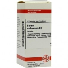 BARIUM CARBONICUM D 4 Tabletten 80 St