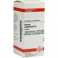 CUPRUM METALLICUM D 6 Tabletten 80 St