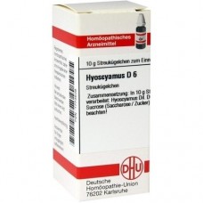 HYOSCYAMUS D 6 Globuli 10 g