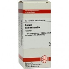 KALIUM CARBONICUM D 4 Tabletten 80 St