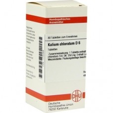 KALIUM CHLORATUM D 6 Tabletten 80 St