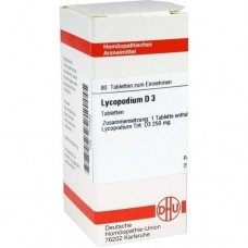 LYCOPODIUM D 3 Tabletten 80 St