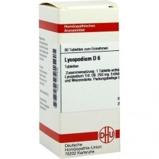 LYCOPODIUM D 6 Tabletten 80 St