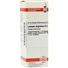 LYCOPUS VIRGINICUS D 4 Dilution 20 ml