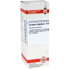 LYCOPUS VIRGINICUS D 6 Dilution 20 ml