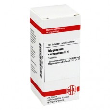 MAGNESIUM CARBONICUM D 4 Tabletten 80 St