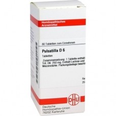 PULSATILLA D 6 Tabletten 80 St
