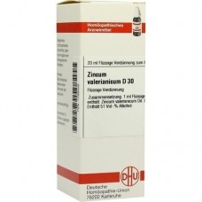 ZINCUM VALERIANICUM D 30 Dilution 20 ml