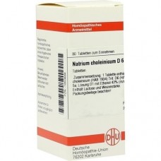 NATRIUM CHOLEINICUM D 6 Tabletten 80 St